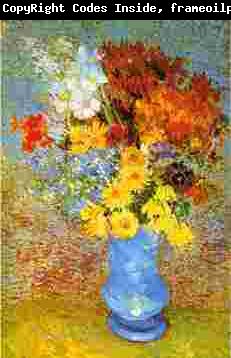 Vincent Van Gogh Vase of Daisies, Marguerites and Anemones